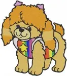 Rainbow Brite And Starlite Horse Twink Sprite Color Kid Blonde Girl - Filled Embroidery Design - 6336
