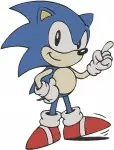 Sonic The Hedgehog The Blue Blur Various Dynamic Confident And Speedy Poses - Filled Embroidery Design - 6477