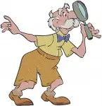 Disney Tarzan Jane Porter Professor Archimedes Porter Exploring Jungle Set - Filled Embroidery Design - 6650