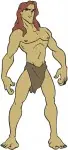 Disney Tarzan Lord Of The Apes Various Standing Crouching And Thoughtful Poses - Filled Embroidery Design - 6718