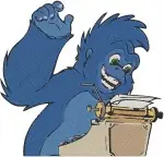 Tarzan Terk The Gorilla Playing Drums And Various Expressive Gorilla Poses - Filled Embroidery Design - 6781