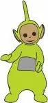Teletubbies Tinky Winky Dipsy Laa Laa Po Individual Character Poses And Ball - Filled Embroidery Design - 6799