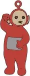 Teletubbies Tinky Winky Dipsy Laa Laa Po Individual Character Poses And Ball - Filled Embroidery Design - 6802