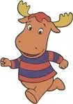 The Backyardigans - Tyrone Moose Austin Kangaroo Uniqua Pink Tasha Hippo - Dress Up Adventure Friends - Filled Embroidery Design - 6816