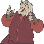 The Black Cauldron - Creeper Goblin Dallben Enchanter Fflewddur Fflam Minstrel Princess Eilonwy - Disney Fantasy - Filled Embroidery Design - 6825