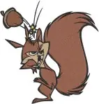 Disney Emperors New Groove Bucky Squirrel Kuzco Llama Kronk Angel Yzma Old Lady Bundle - Filled Embroidery Design - 6841