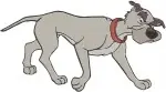 Disney Fox And Hound Chief Dog Copper Hound Woodpecker Dinky Boomer - Filled Embroidery Design - 6906