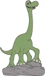 Disney Pixar Good Dinosaur Arlo Apatosaurus Various Poses Green Herbivore Bundle - Filled Embroidery Design - 6920