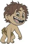 Disney Pixar Good Dinosaur Spot Feral Boy Various Expressions And Poses Bundle - Filled Embroidery Design - 6949