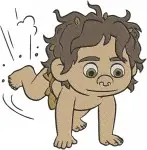 Disney Pixar Good Dinosaur Spot Feral Boy Various Expressions And Poses Bundle - Filled Embroidery Design - 6950