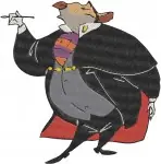 Hunchback Of Notre Dame Clopin King Of Fools And Frollo Villain Various Poses - Filled Embroidery Design - 6965