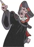 Hunchback Of Notre Dame Judge Claude Frollo Villainous Poses And Expressions - Filled Embroidery Design - 6969