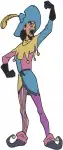 Hunchback Of Notre Dame Clopin King Of Fools Jester Poses And Puppet Master - Filled Embroidery Design - 6975