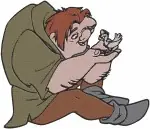 Hunchback Of Notre Dame Quasimodo Bell Ringer Various Poses And Expressions - Filled Embroidery Design - 7039