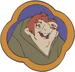 Hunchback Of Notre Dame Quasimodo Portraits And Frollo Villain Character Study - Filled Embroidery Design - 7046