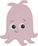Disney Pixar Finding Nemo Nigel Pelican Peach Starfish Pearl Octopus Ocean Designs - Filled Embroidery Design - 2953