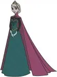 Disney Frozen Queen Elsa Ice Magic Powers Coronation Gown Transformation Poses Collection - Filled Embroidery Design - 3020