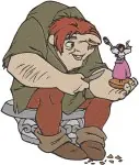 Hunchback Of Notre Dame Frollo Quasimodo Potion Clopin Marionette Esmeralda - Filled Embroidery Design - 7049