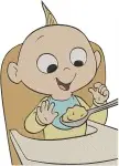 The Incredibles - Violet Parr School Girl - Jack Jack Baby - Frozone - Kari Mckeen Babysitter - Character - Filled Embroidery Design - 7119