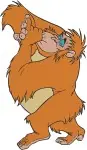 Disney Jungle Book King Louie Orangutan Monkey Servant Jungle Rhythm Designs - Filled Embroidery Design - 7217