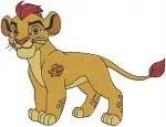 Disney Lion Guard Fuli The Cheetah Kion Lion Prince Fastest And Fiercest Bundle - Filled Embroidery Design - 7277