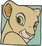 The Lion King Nala Cub Lioness Running Sitting And Portraits Character - Filled Embroidery Design - 7315