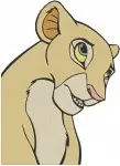 The Lion King Nala Cub Lioness Running Sitting And Portraits Character - Filled Embroidery Design - 7317