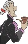 Disney Little Mermaid Prince Eric With Max Dog Grimsby Advisor In Disguise Designs - Filled Embroidery Design - 8008