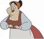 The Little Mermaid Characters Louis The Chef Sebastian Crab And Various Fish - Filled Embroidery Design - 8108