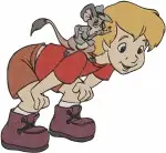 Classic Coon Mix Rufus Cat Rescuers Ray Firefly Evinrude Dragonfly Bianca Collection - Filled Embroidery Design - 8420