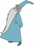 Sword In The Stone Merlin The Wizard Various Classic Magical And Wise Poses - Filled Embroidery Design - 8517