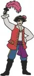 The Wiggles Characters Dorothy Dinosaur Captain Feathersword Waggs Dog Group - Filled Embroidery Design - 8537