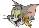 Tom And Jerry - Classic Cat And Mouse Duo - Beach Relaxation And Chasing Fun - Coon Legends - Filled Embroidery Design - 8575