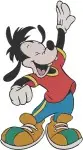 Goof Troop - Goofy And Max Goof - Various Poses - Classic Disney Father And Son Team Collection - Filled Embroidery Design - 3160