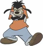 Goof Troop - Goofy And Max Goof - Various Poses - Classic Disney Father And Son Team Collection - Filled Embroidery Design - 3163