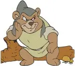 Adventures Of The Gummi Bears - Gruffi Gummi - Tummi Gummi - ie Deco The Toucan - Forest Folk - Filled Embroidery Design - 3199