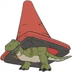 Toy Story - Mr Potato Head With Rex And Turtle Cone - Funny Green Army Man - Pixar Characters - Filled Embroidery Design - 8668