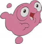 Tweenies Milo Purple Character Fizz Yellow Bella Blue Jake Green Kids Show Collection - Filled Embroidery Design - 8735