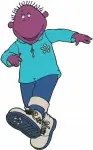 Tweenies Fizz Yellow Character Bella Blue Jake Green Milo Purple Group Fun - Filled Embroidery Design - 8743
