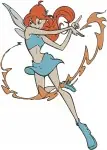 Winx Club Bloom Fairy Of The Dragon Flame Various Transformations And Poses - Filled Embroidery Design - 8831