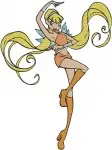 Winx Club Specialists Brandon Sky Riven And Fairies Stella Flora Tecna Group - Filled Embroidery Design - 8866