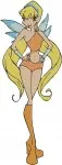 Winx Club Stella Fairy Of The Shining Sun Various Bright And Magical Poses - Filled Embroidery Design - 8869