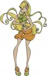 Winx Club Stella Fairy Of The Shining Sun Various Bright And Magical Poses - Filled Embroidery Design - 8871