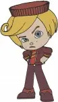 Wreck It Ralph King Candy Sergeant Calhoun Vanellope And Taffyta Muttonfudge - Filled Embroidery Design - 8902