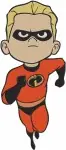 The Incredibles - Dash Parr Super Speed - Jack Jack Parr Baby Powers - Young Heroes - Filled Embroidery Design - 3269