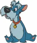 Disney Dogs - Jock The Scottish Terrier - Dodger From Oliver And Company - Classic Canine Friends - Filled Embroidery Design - 3531