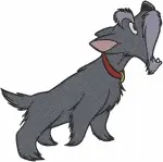 Disney Dogs - Jock The Scottish Terrier - Dodger From Oliver And Company - Classic Canine Friends - Filled Embroidery Design - 3533