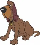 Disney Dogs - Pluto The Pup And Bruno From Cinderella - Loyal Canine Companions - Character Poses - Filled Embroidery Design - 3624