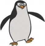 Madagascar Chimpanzees And Penguins Rico Skipper Kowalski Private Character Poses - Filled Embroidery Design - 3857