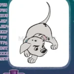 Playful Disney Dalmatian Puppy Dog Embroidery Designs - Instant Download